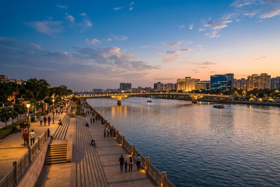 Sabarmati riverfront, Ahmedabad